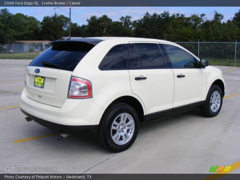 Creme Brulee / Camel 2008 Ford Edge SE