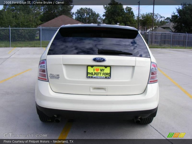 Creme Brulee / Camel 2008 Ford Edge SE