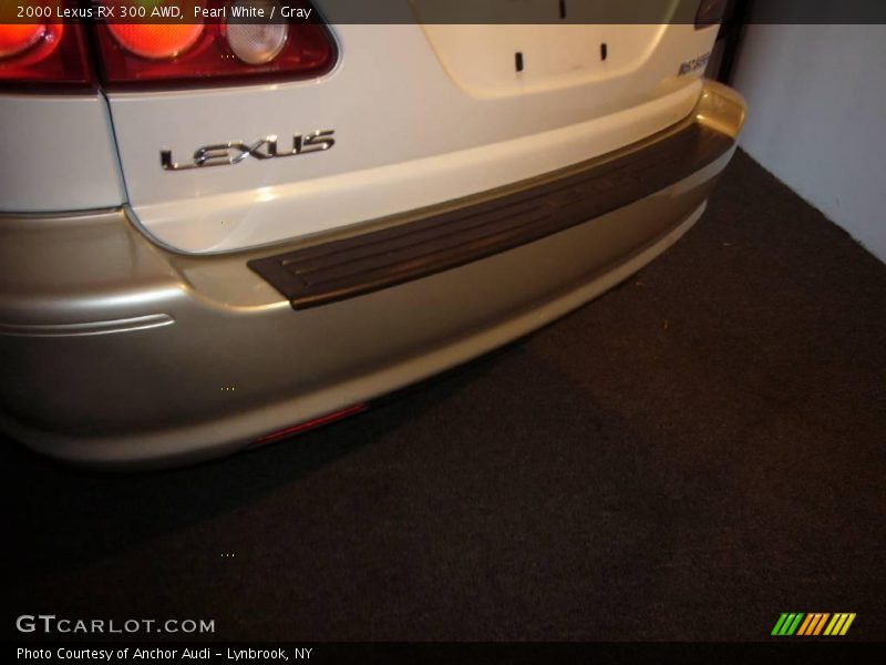 Pearl White / Gray 2000 Lexus RX 300 AWD