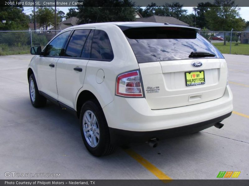 Creme Brulee / Camel 2008 Ford Edge SE
