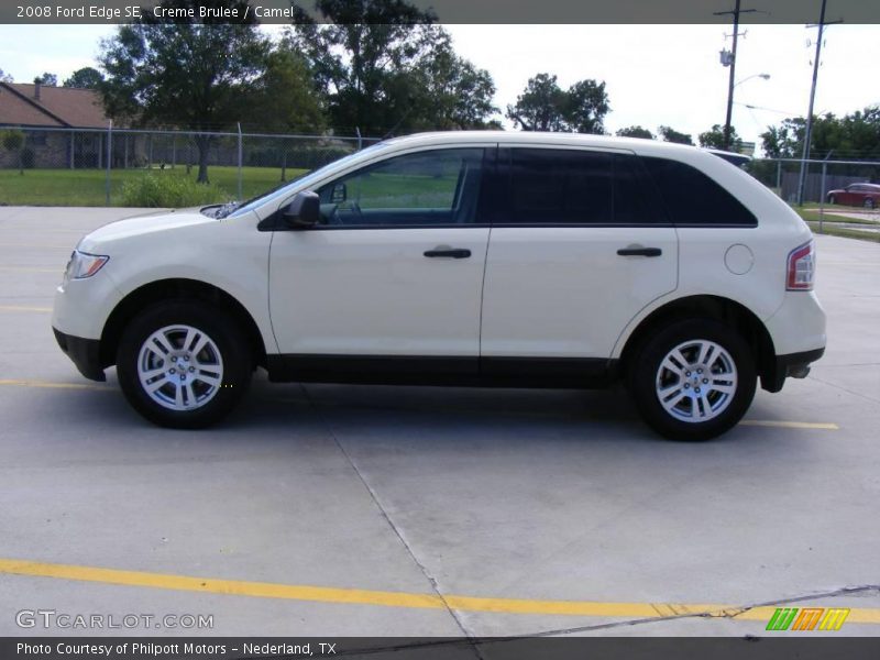 Creme Brulee / Camel 2008 Ford Edge SE