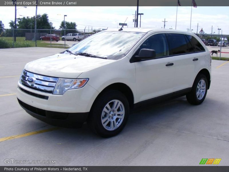 Creme Brulee / Camel 2008 Ford Edge SE