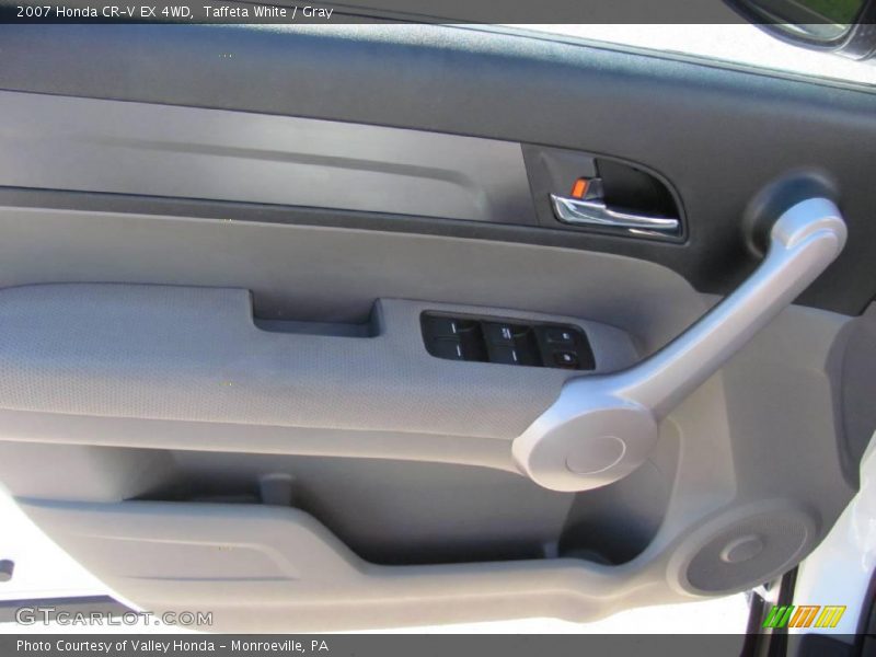 Taffeta White / Gray 2007 Honda CR-V EX 4WD