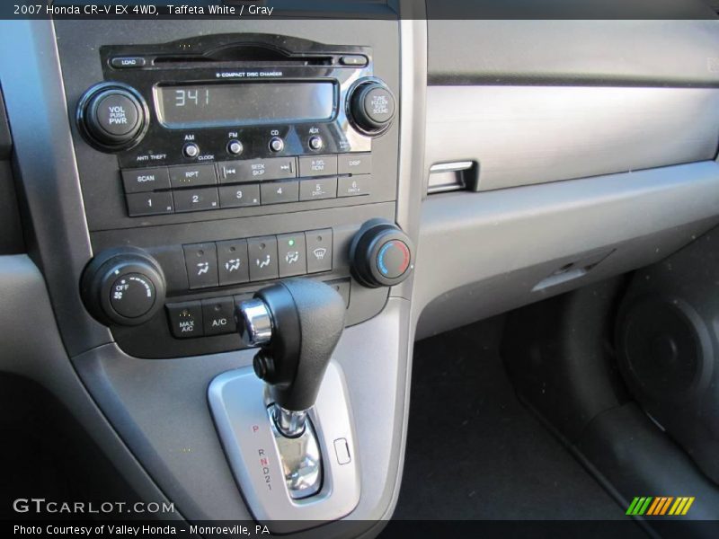 Taffeta White / Gray 2007 Honda CR-V EX 4WD