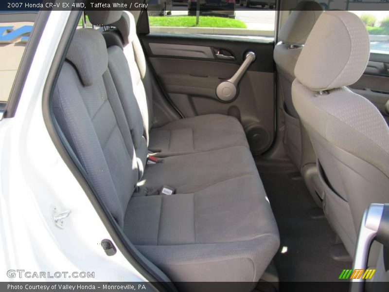 Taffeta White / Gray 2007 Honda CR-V EX 4WD