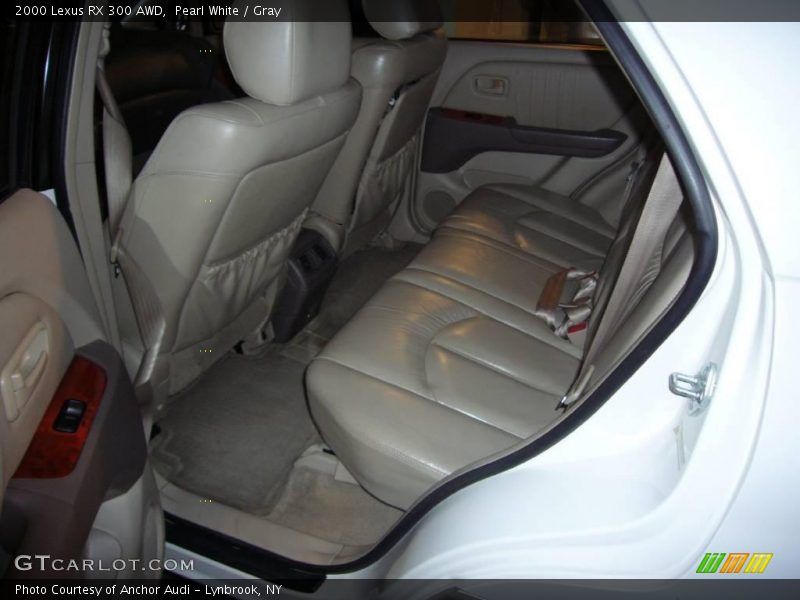 Pearl White / Gray 2000 Lexus RX 300 AWD