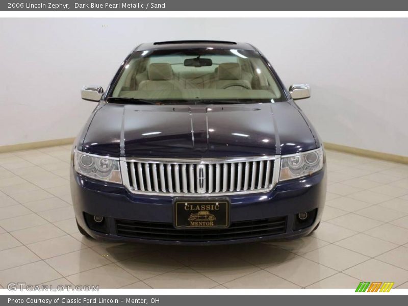 Dark Blue Pearl Metallic / Sand 2006 Lincoln Zephyr
