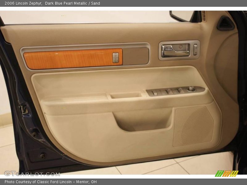 Dark Blue Pearl Metallic / Sand 2006 Lincoln Zephyr