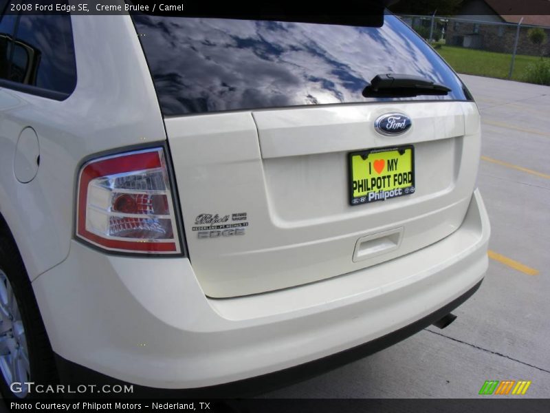 Creme Brulee / Camel 2008 Ford Edge SE