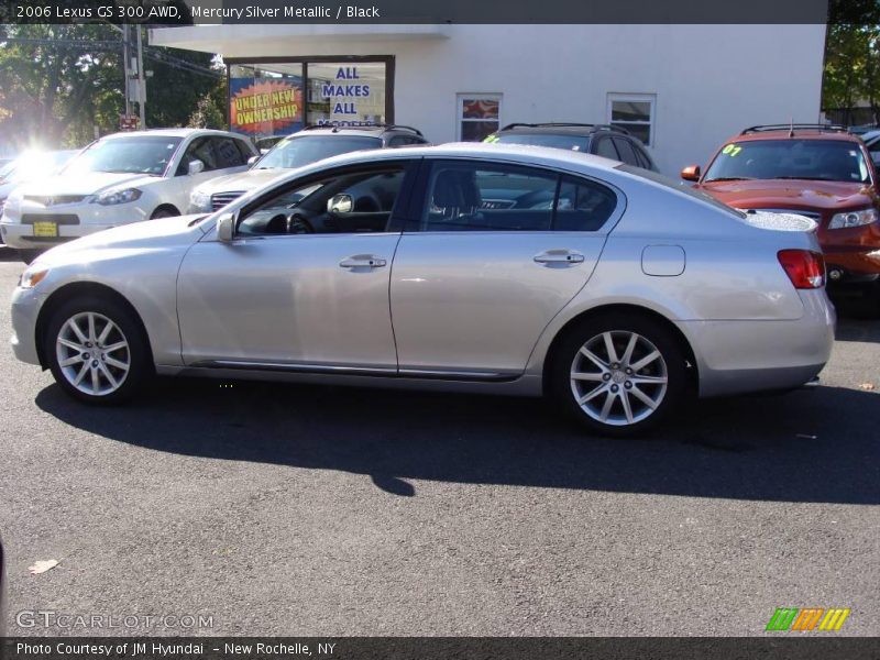 Mercury Silver Metallic / Black 2006 Lexus GS 300 AWD