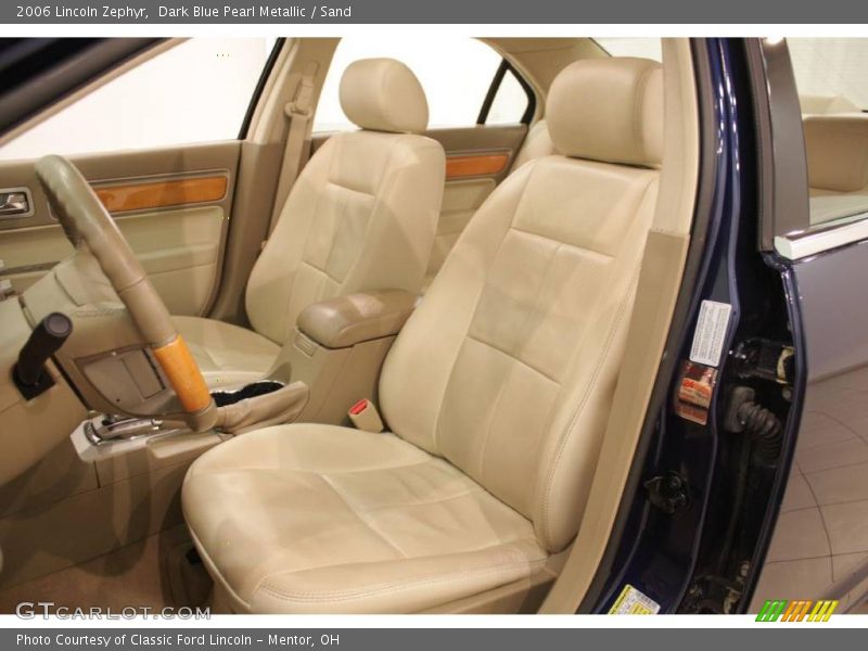 Dark Blue Pearl Metallic / Sand 2006 Lincoln Zephyr