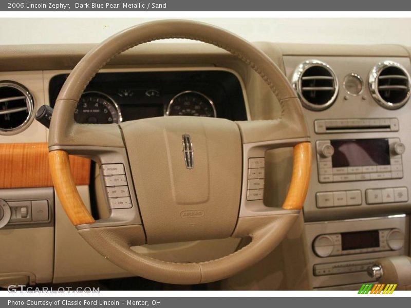 Dark Blue Pearl Metallic / Sand 2006 Lincoln Zephyr