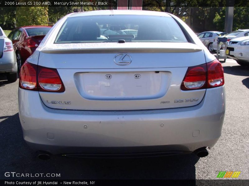 Mercury Silver Metallic / Black 2006 Lexus GS 300 AWD