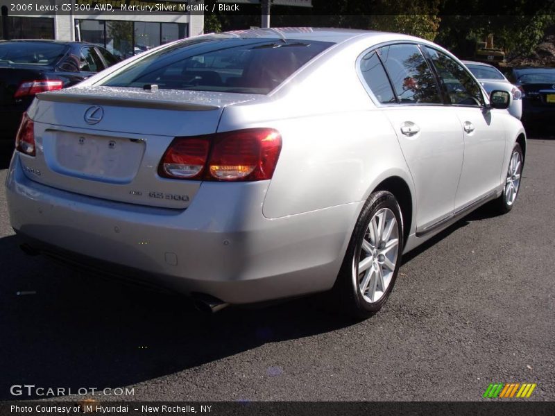 Mercury Silver Metallic / Black 2006 Lexus GS 300 AWD