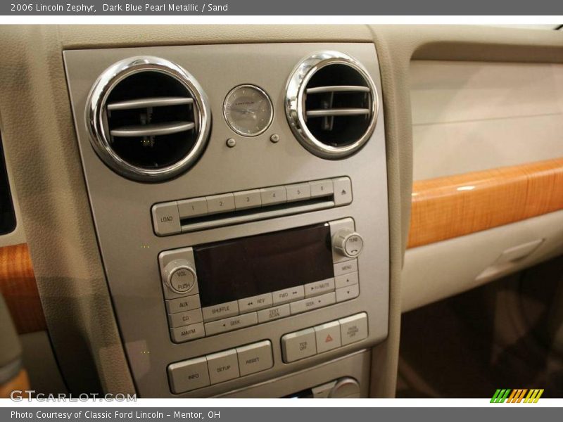 Dark Blue Pearl Metallic / Sand 2006 Lincoln Zephyr