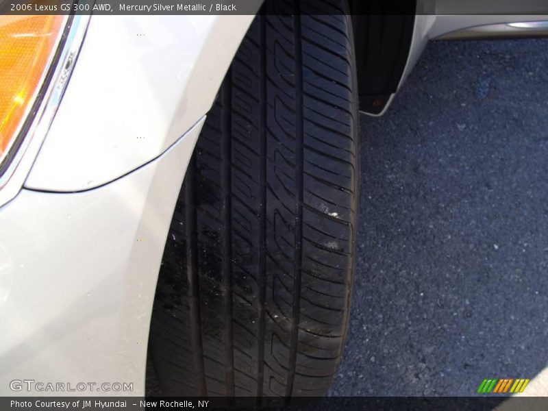 Mercury Silver Metallic / Black 2006 Lexus GS 300 AWD