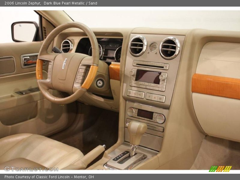 Dark Blue Pearl Metallic / Sand 2006 Lincoln Zephyr