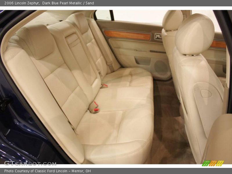 Dark Blue Pearl Metallic / Sand 2006 Lincoln Zephyr