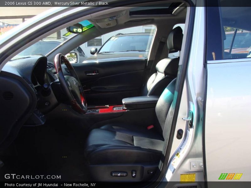 Mercury Silver Metallic / Black 2006 Lexus GS 300 AWD