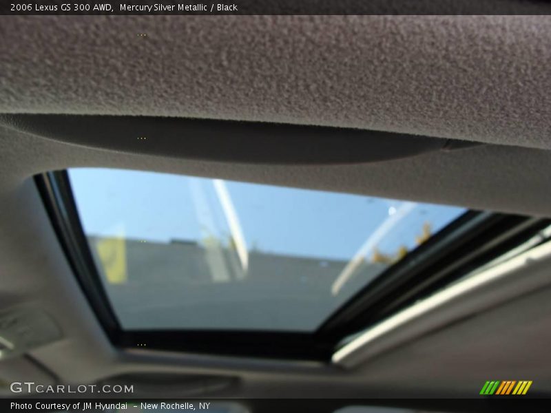Mercury Silver Metallic / Black 2006 Lexus GS 300 AWD