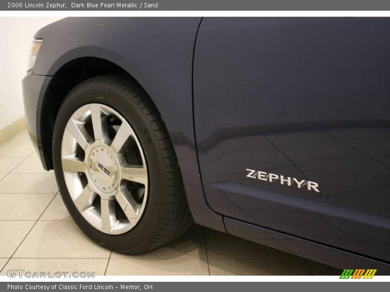 Dark Blue Pearl Metallic / Sand 2006 Lincoln Zephyr