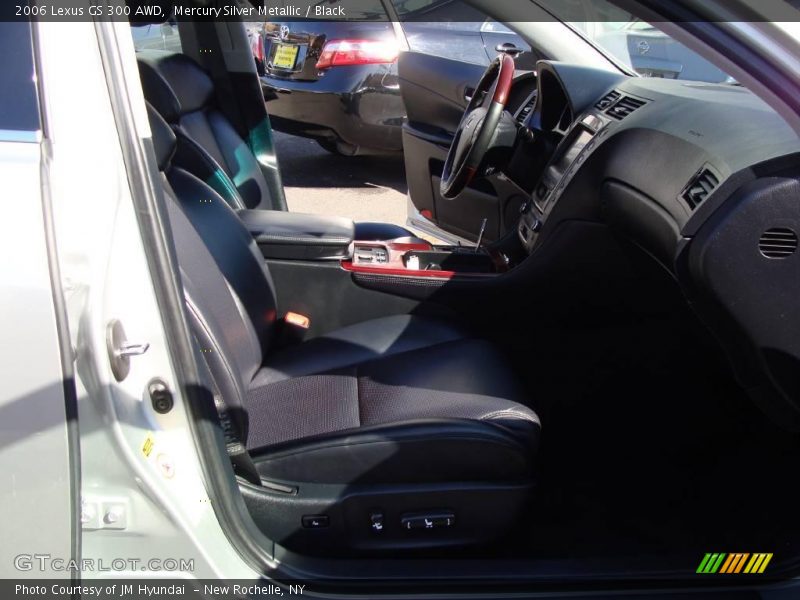 Mercury Silver Metallic / Black 2006 Lexus GS 300 AWD