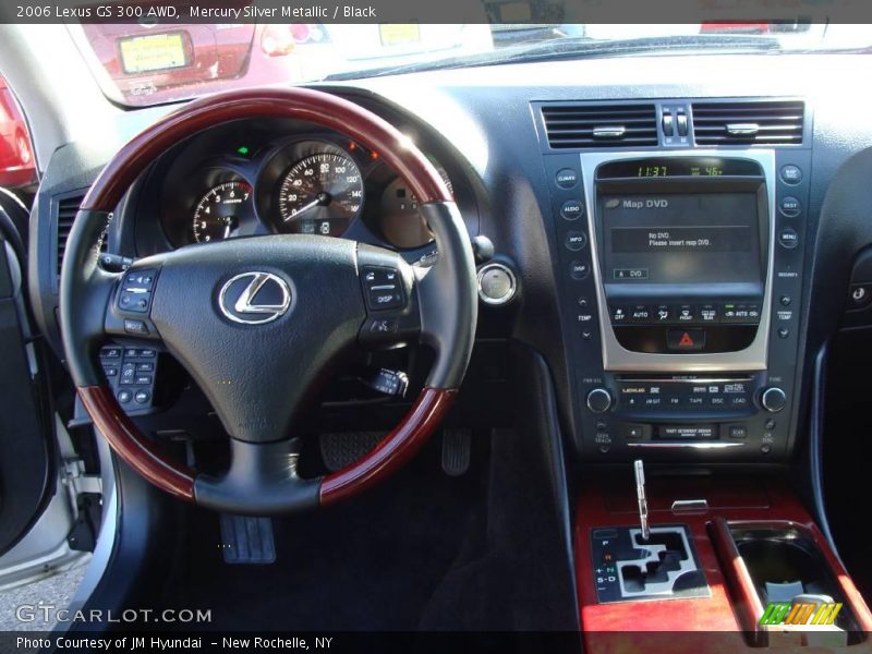Mercury Silver Metallic / Black 2006 Lexus GS 300 AWD