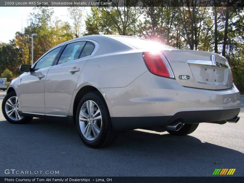 Smokestone Metallic / Light Camel 2009 Lincoln MKS Sedan