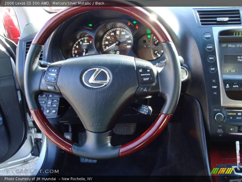 Mercury Silver Metallic / Black 2006 Lexus GS 300 AWD