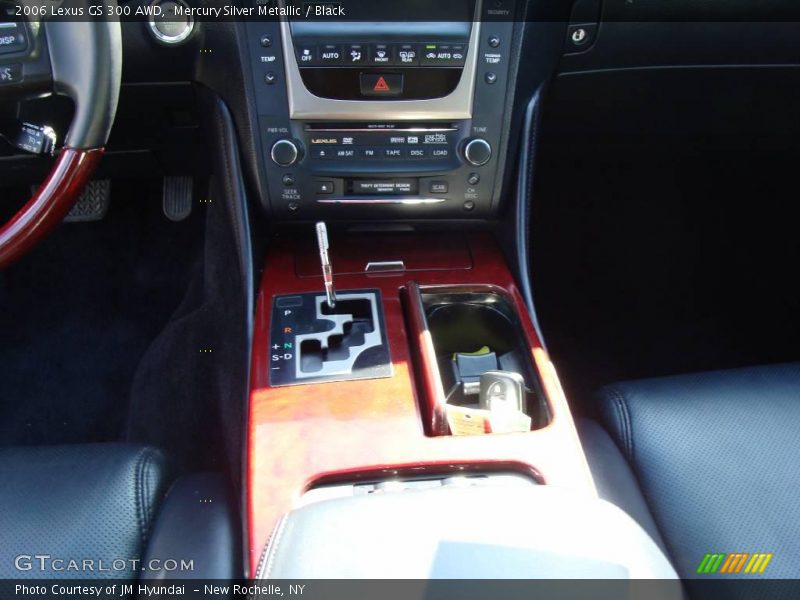 Mercury Silver Metallic / Black 2006 Lexus GS 300 AWD