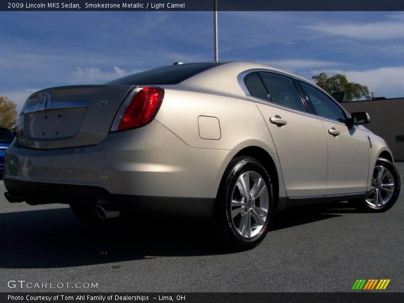 Smokestone Metallic / Light Camel 2009 Lincoln MKS Sedan