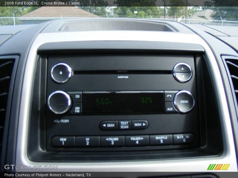 Creme Brulee / Camel 2008 Ford Edge SE