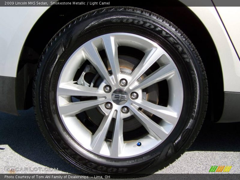 Smokestone Metallic / Light Camel 2009 Lincoln MKS Sedan