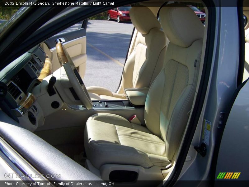 Smokestone Metallic / Light Camel 2009 Lincoln MKS Sedan