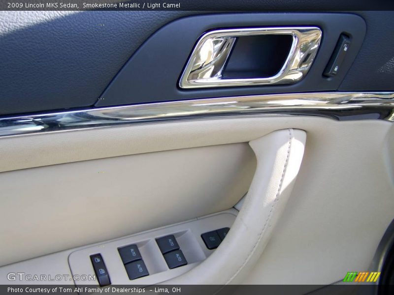 Smokestone Metallic / Light Camel 2009 Lincoln MKS Sedan