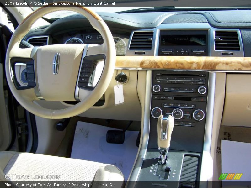 Smokestone Metallic / Light Camel 2009 Lincoln MKS Sedan