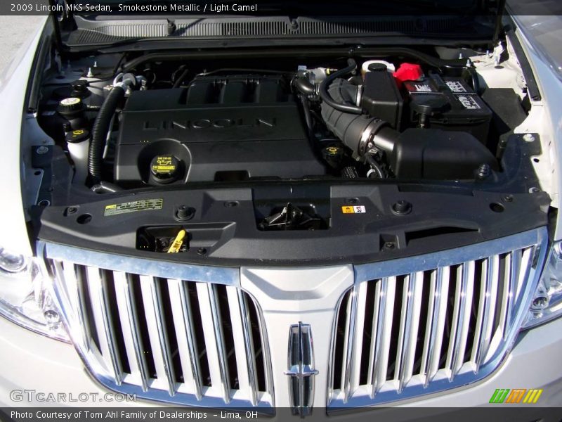 Smokestone Metallic / Light Camel 2009 Lincoln MKS Sedan