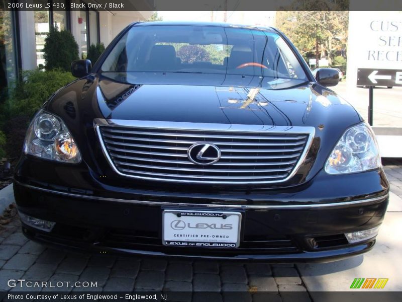 Black Onyx / Black 2006 Lexus LS 430