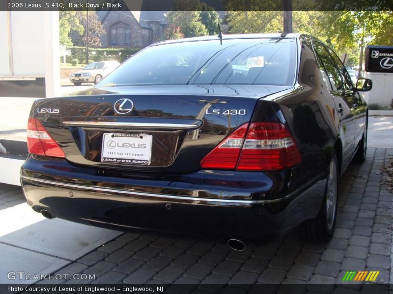 Black Onyx / Black 2006 Lexus LS 430