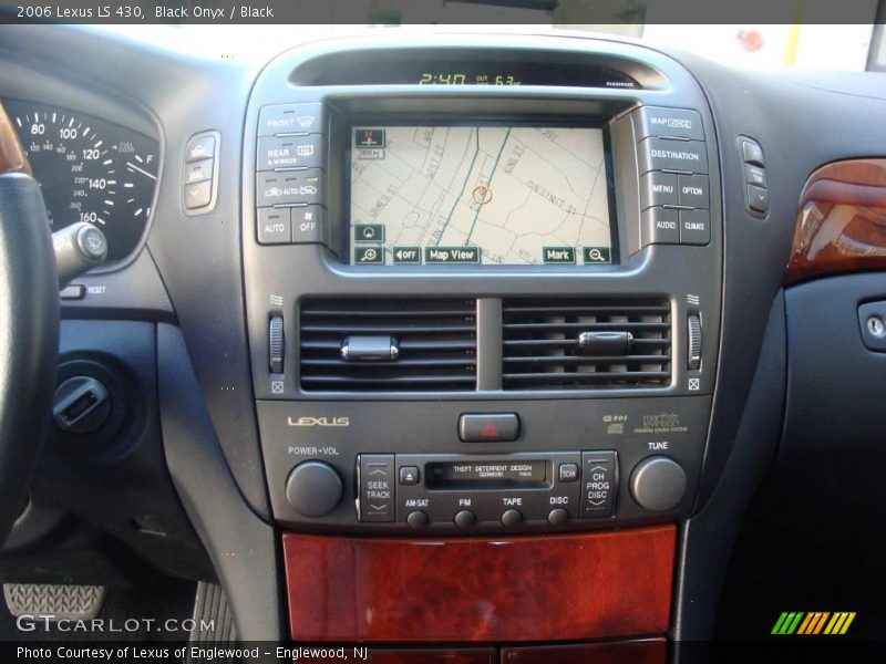 Black Onyx / Black 2006 Lexus LS 430