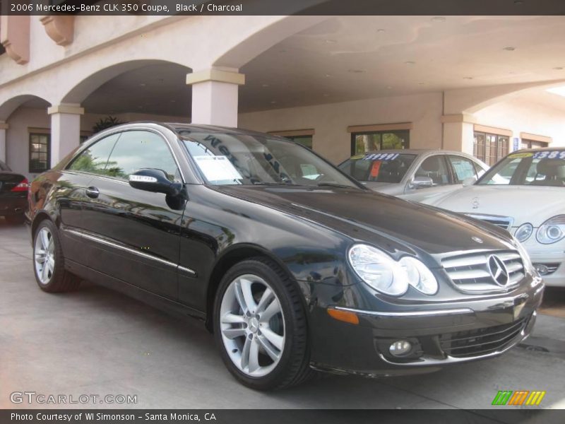 Black / Charcoal 2006 Mercedes-Benz CLK 350 Coupe