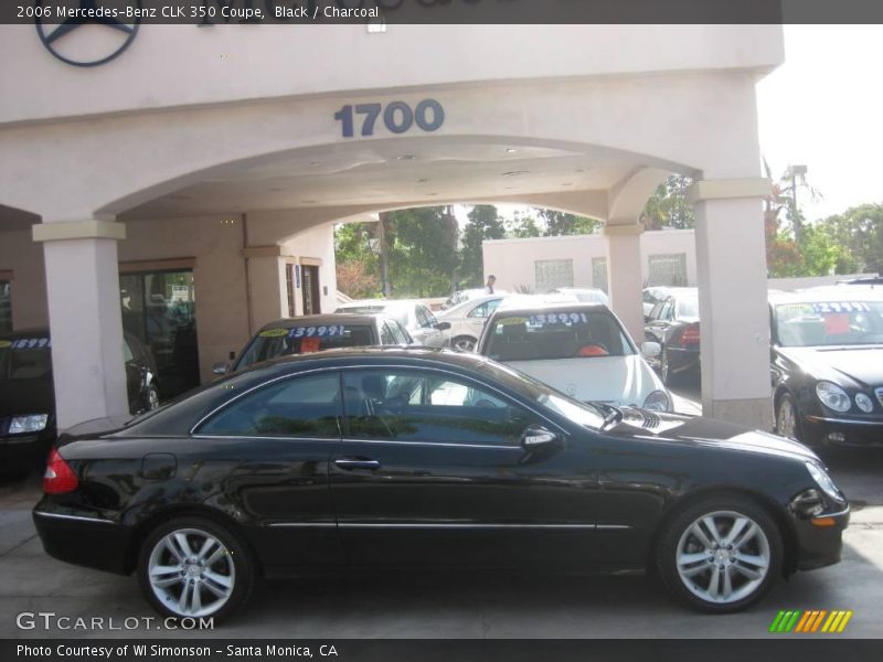 Black / Charcoal 2006 Mercedes-Benz CLK 350 Coupe