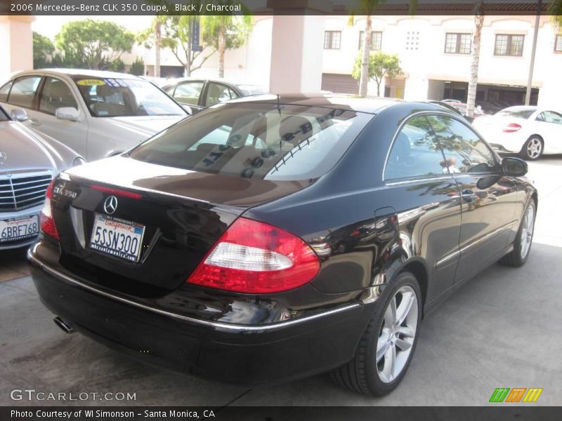 Black / Charcoal 2006 Mercedes-Benz CLK 350 Coupe