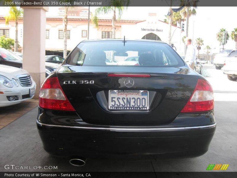 Black / Charcoal 2006 Mercedes-Benz CLK 350 Coupe