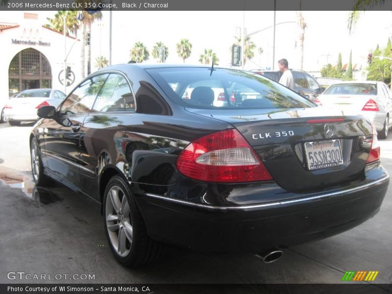 Black / Charcoal 2006 Mercedes-Benz CLK 350 Coupe