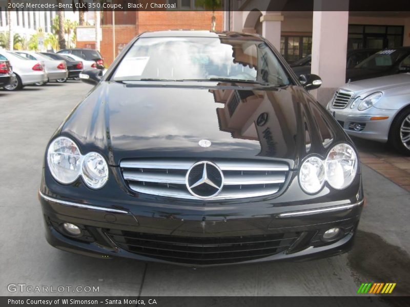 Black / Charcoal 2006 Mercedes-Benz CLK 350 Coupe