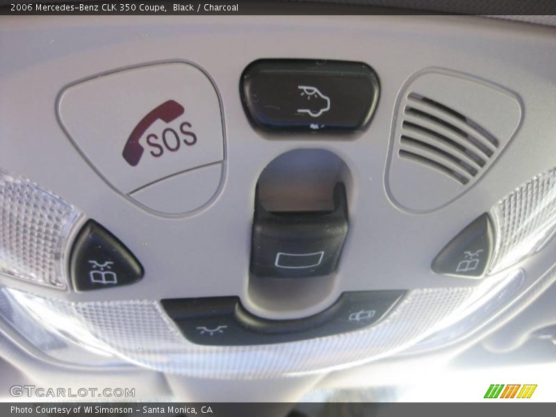 Black / Charcoal 2006 Mercedes-Benz CLK 350 Coupe