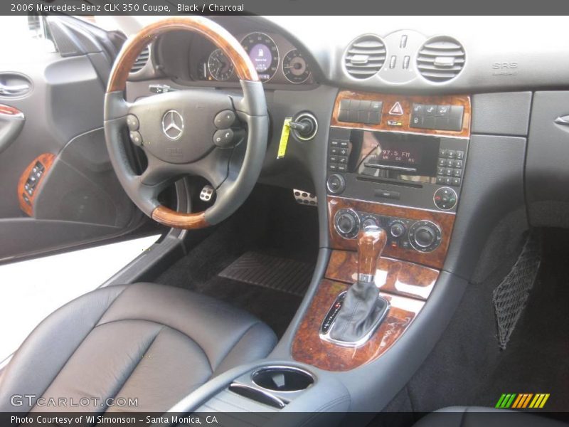 Black / Charcoal 2006 Mercedes-Benz CLK 350 Coupe