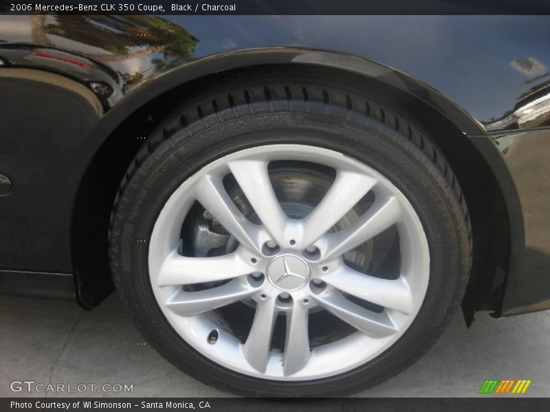 Black / Charcoal 2006 Mercedes-Benz CLK 350 Coupe