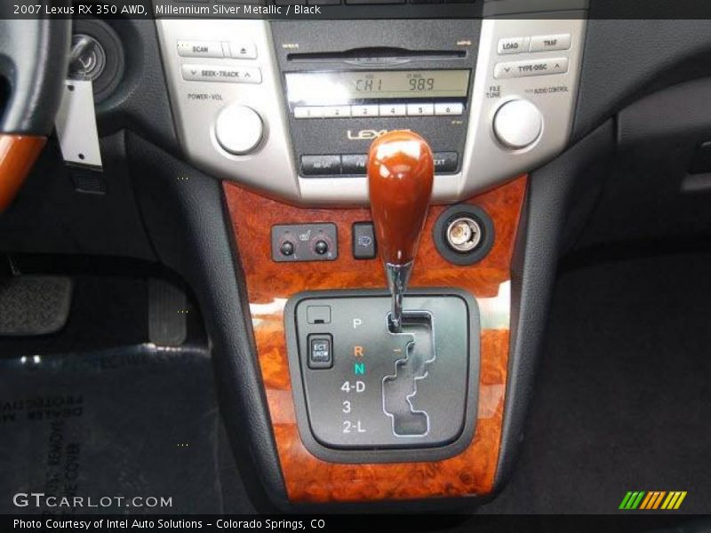 Millennium Silver Metallic / Black 2007 Lexus RX 350 AWD